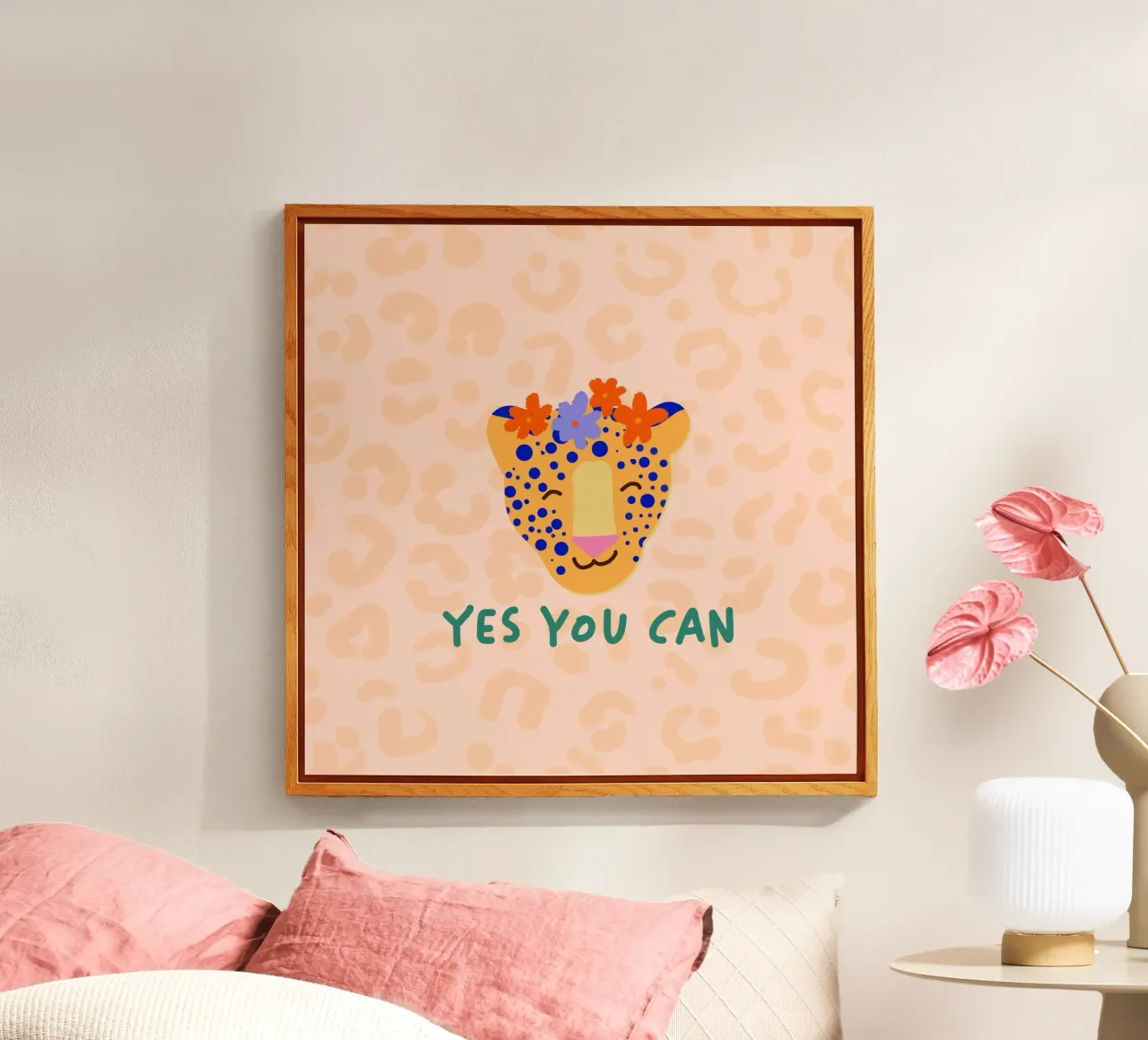 Sì, Leopard 3 plexiglass da Julia Reyelt