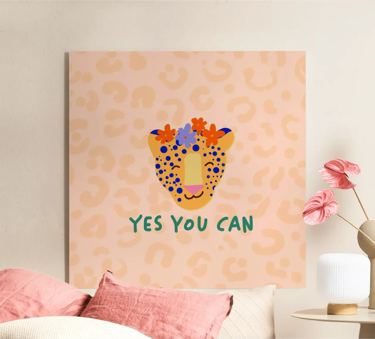 Sì, Leopard 3 plexiglass da Julia Reyelt