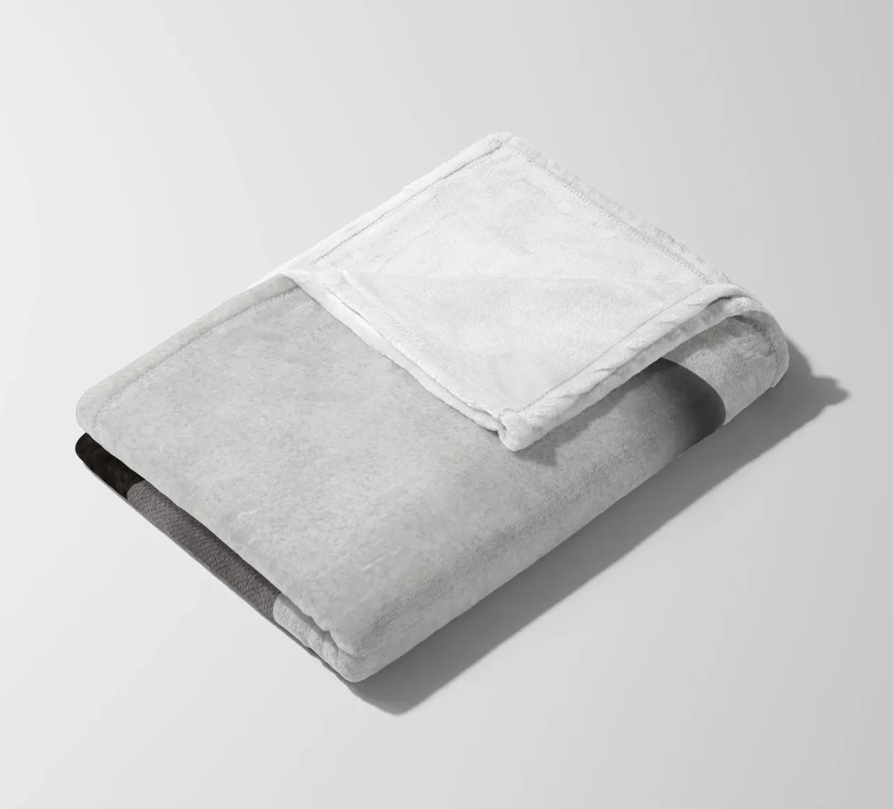 Paesaggio monocromatico 03 coperta in pile da Little Dean