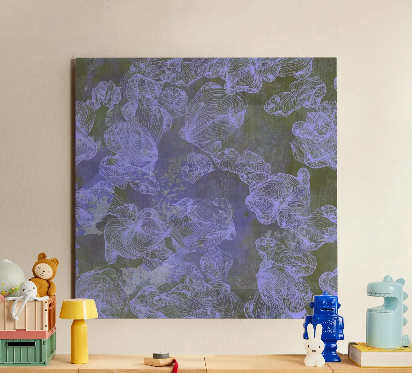 blu alluminio dibond da Giulio Iurissevich