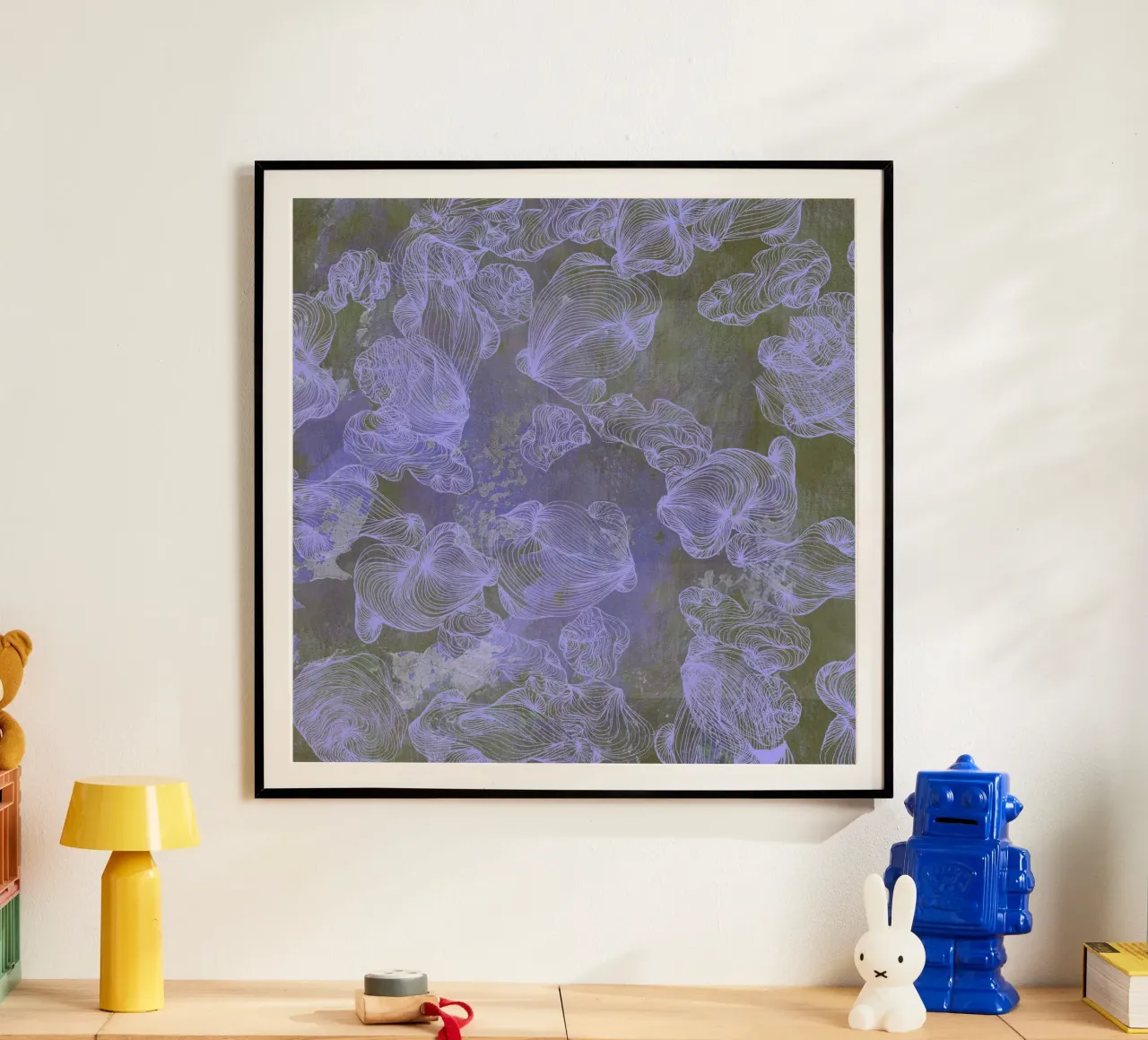 blu poster da Giulio Iurissevich