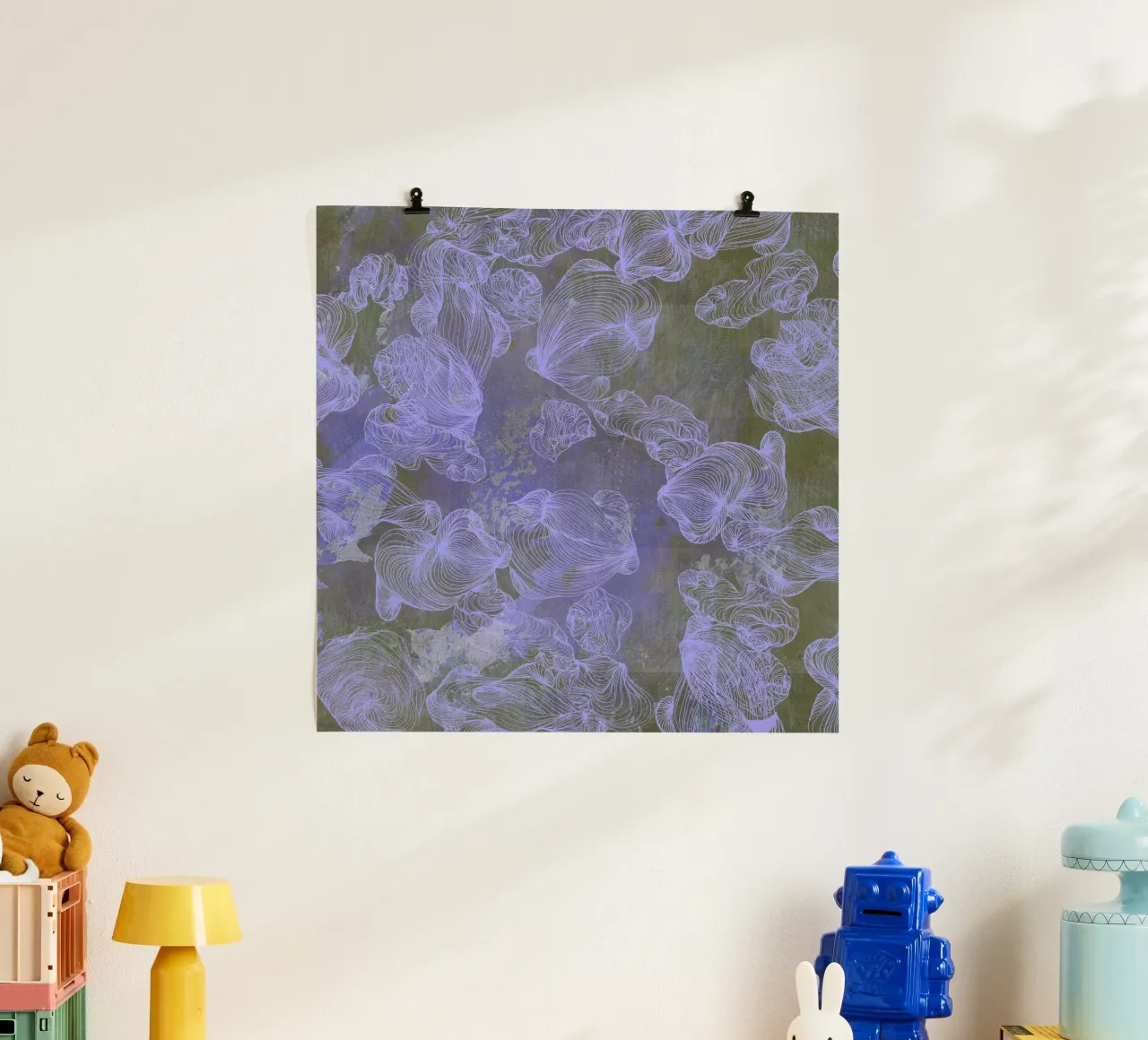 blu poster da Giulio Iurissevich