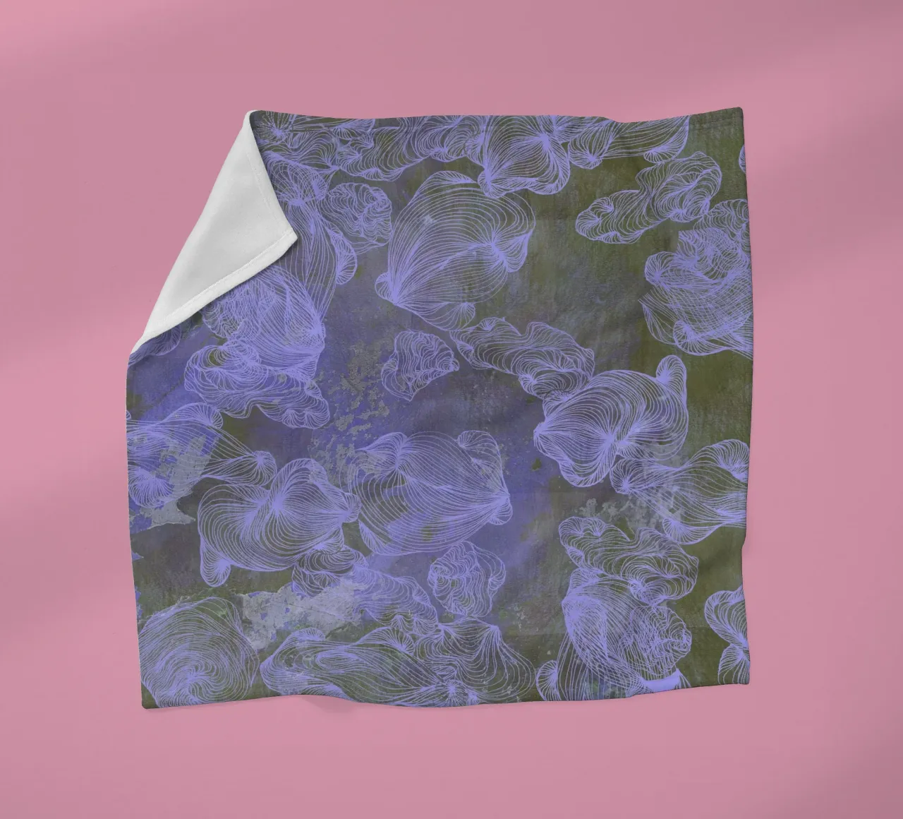 blu Fleecedecke von Giulio Iurissevich