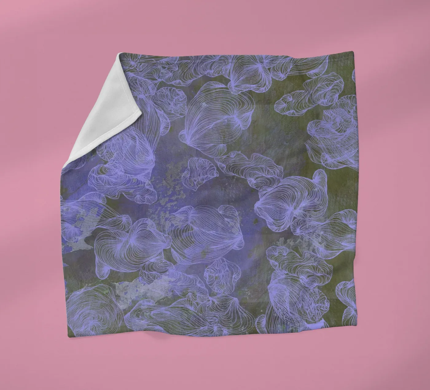 blu plaid polaire de Giulio Iurissevich