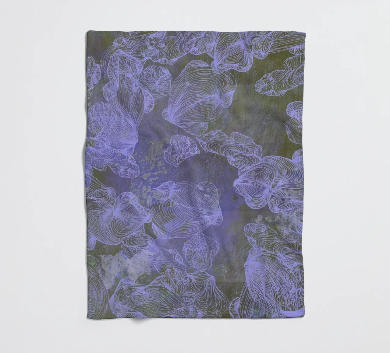 blu Fleecedecke von Giulio Iurissevich