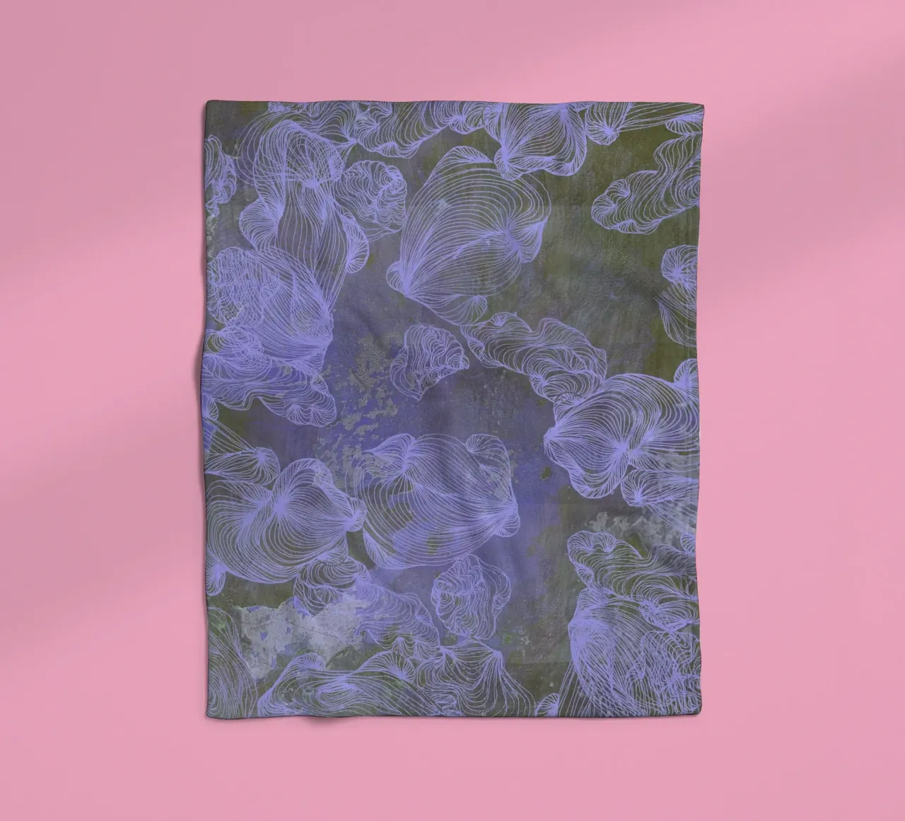 blu Fleecedecke von Giulio Iurissevich