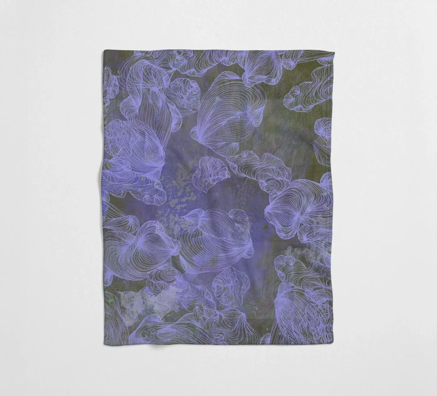 blu coperta in pile da Giulio Iurissevich