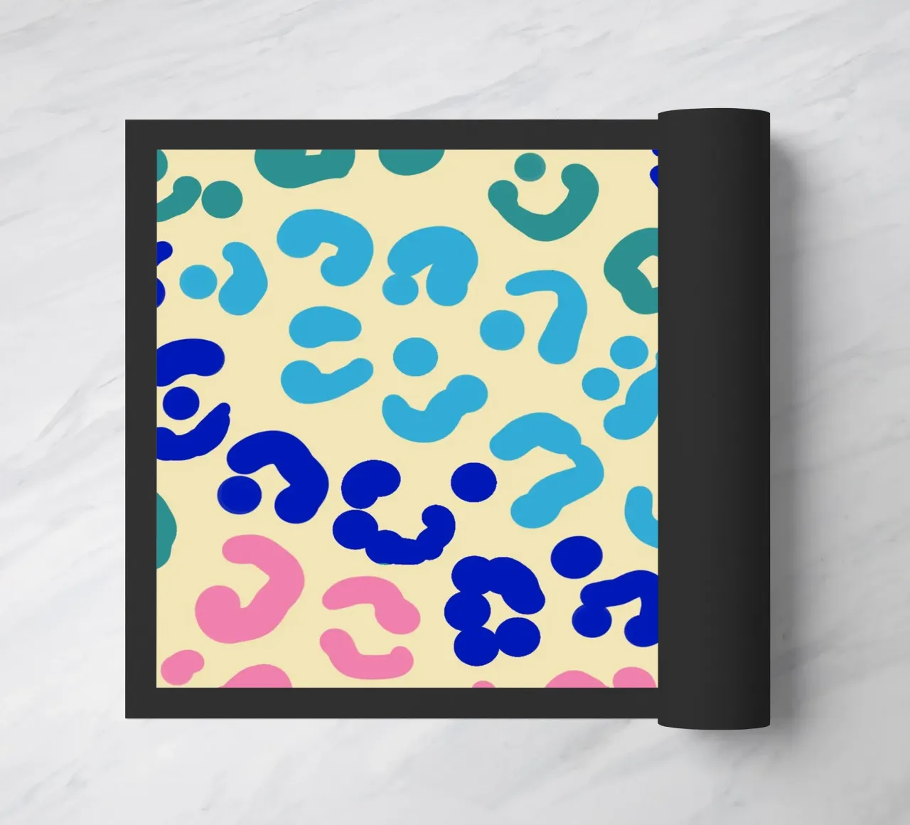 Leoprint 5 doormat by Julia Reyelt