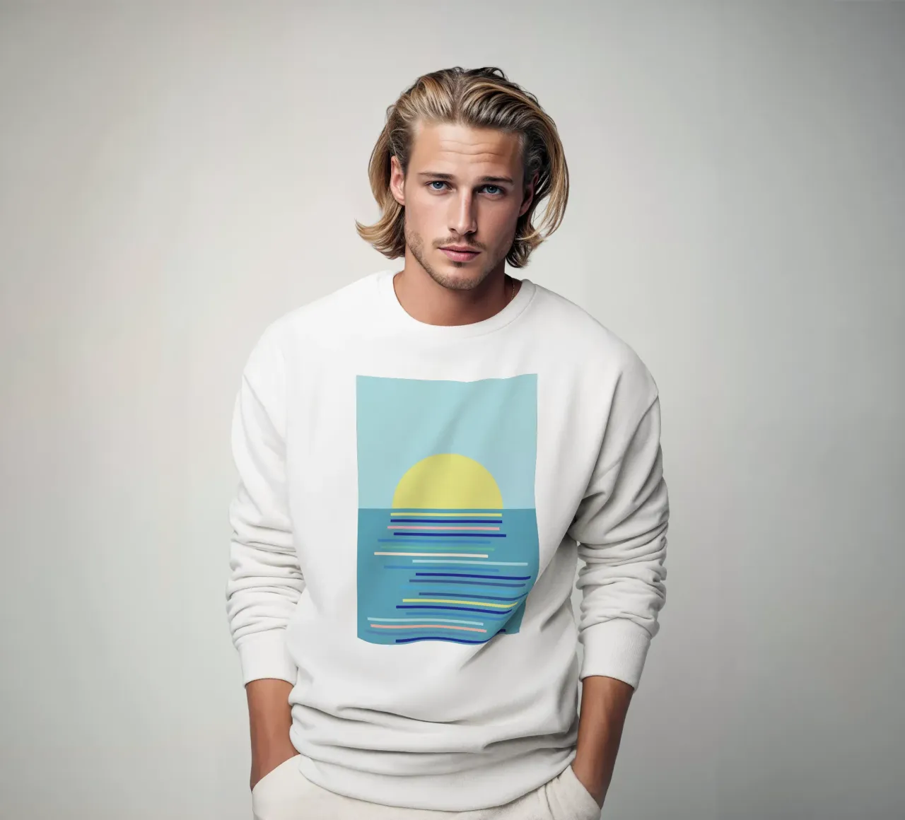 Sunrise In Ahrenshoop felpa da Rosi Feist