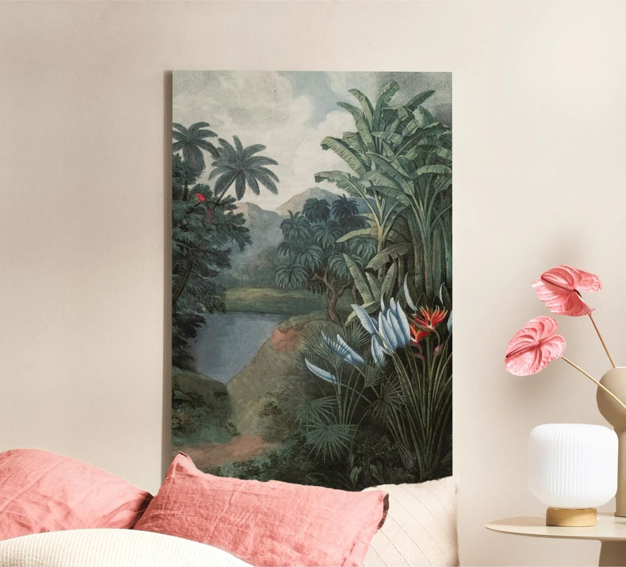 Tropical Lake toile de Astër