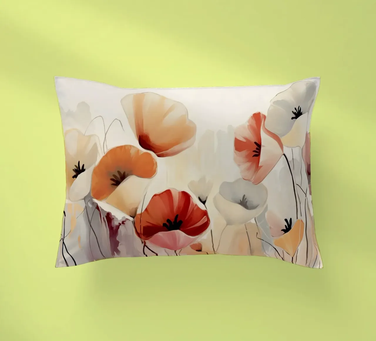 Klaprozen decorative cushion by Imagine