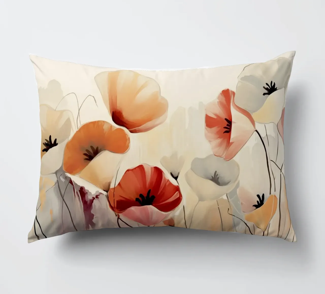 Klaprozen decorative cushion by Imagine
