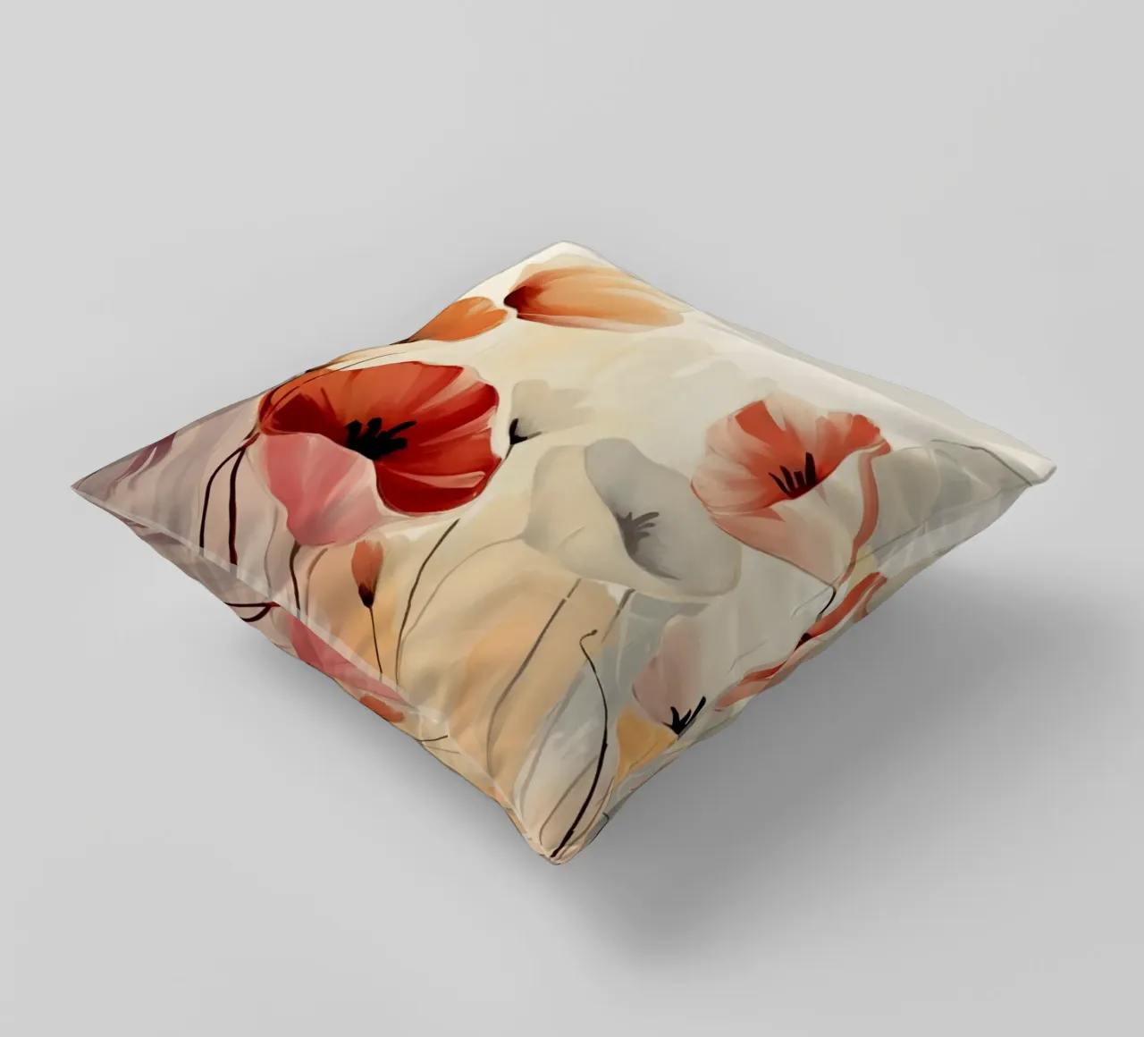 Klaprozen decorative cushion by Imagine