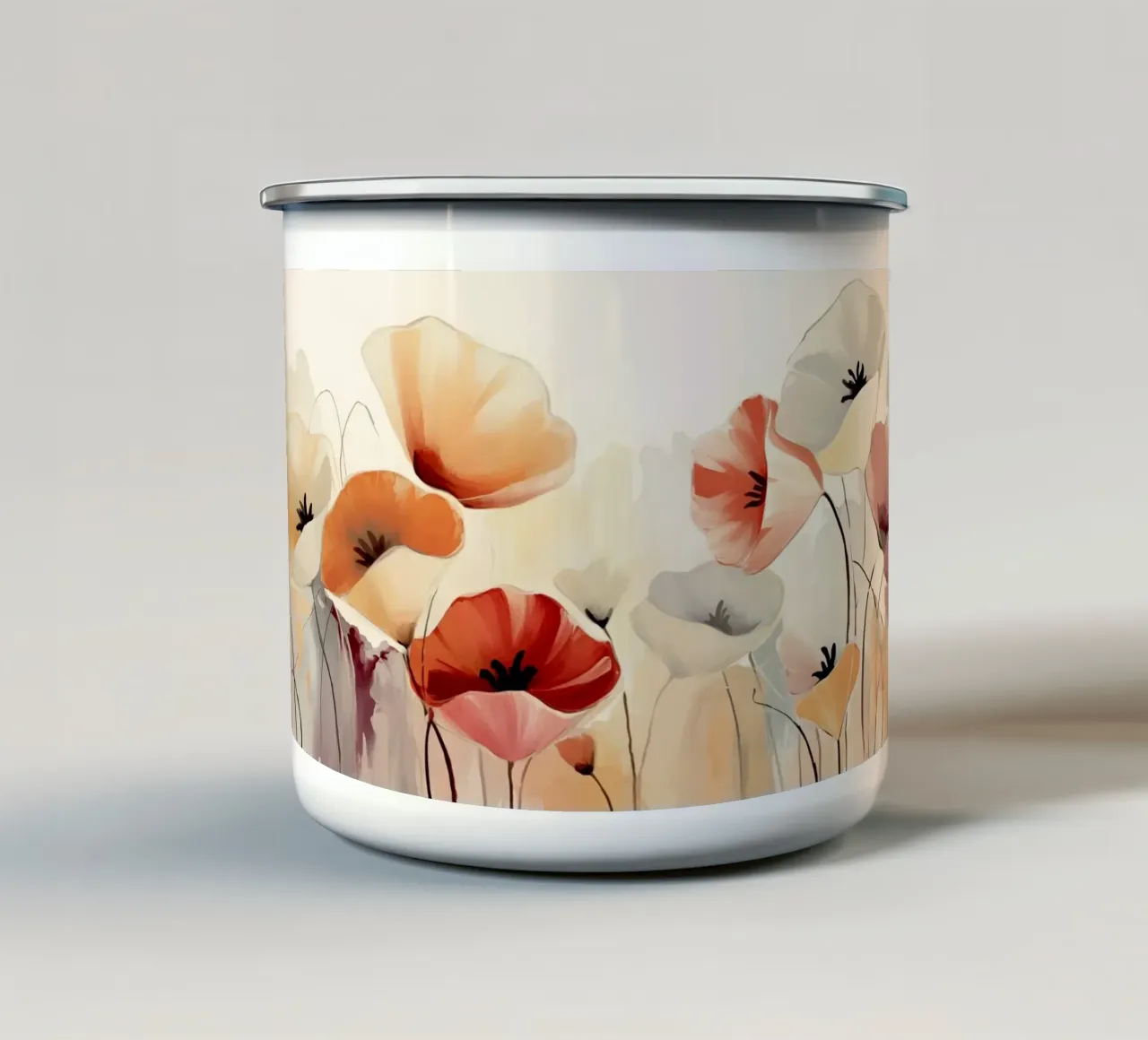 Klaprozen tazza in smalto da Imagine