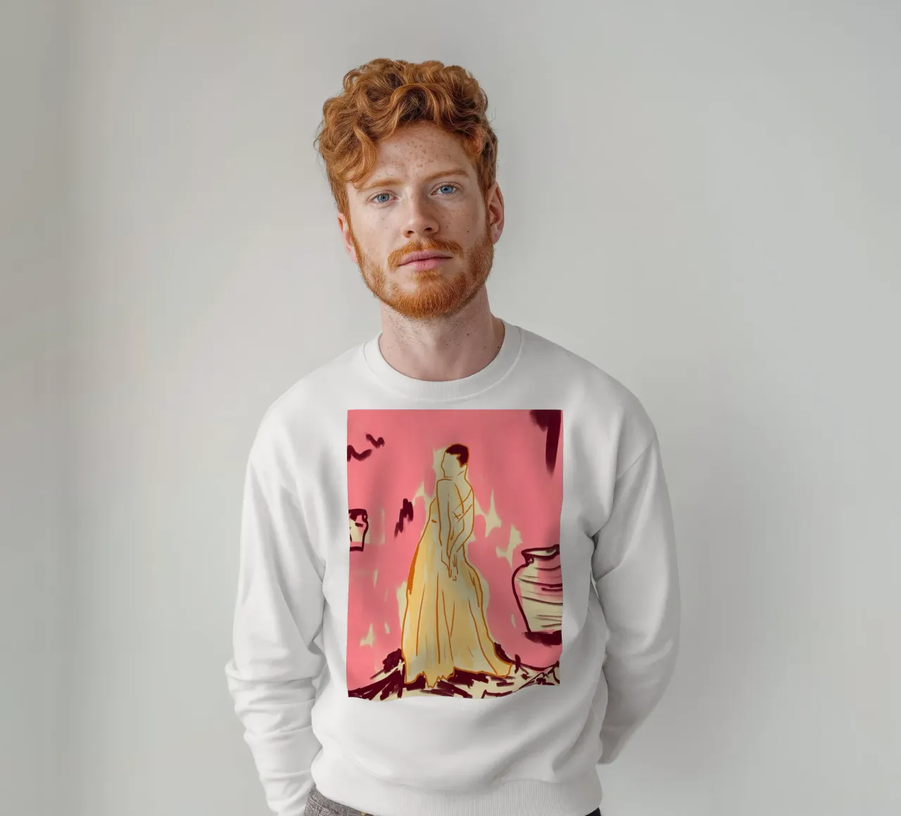 Camera rosa felpa da Kintsugi99