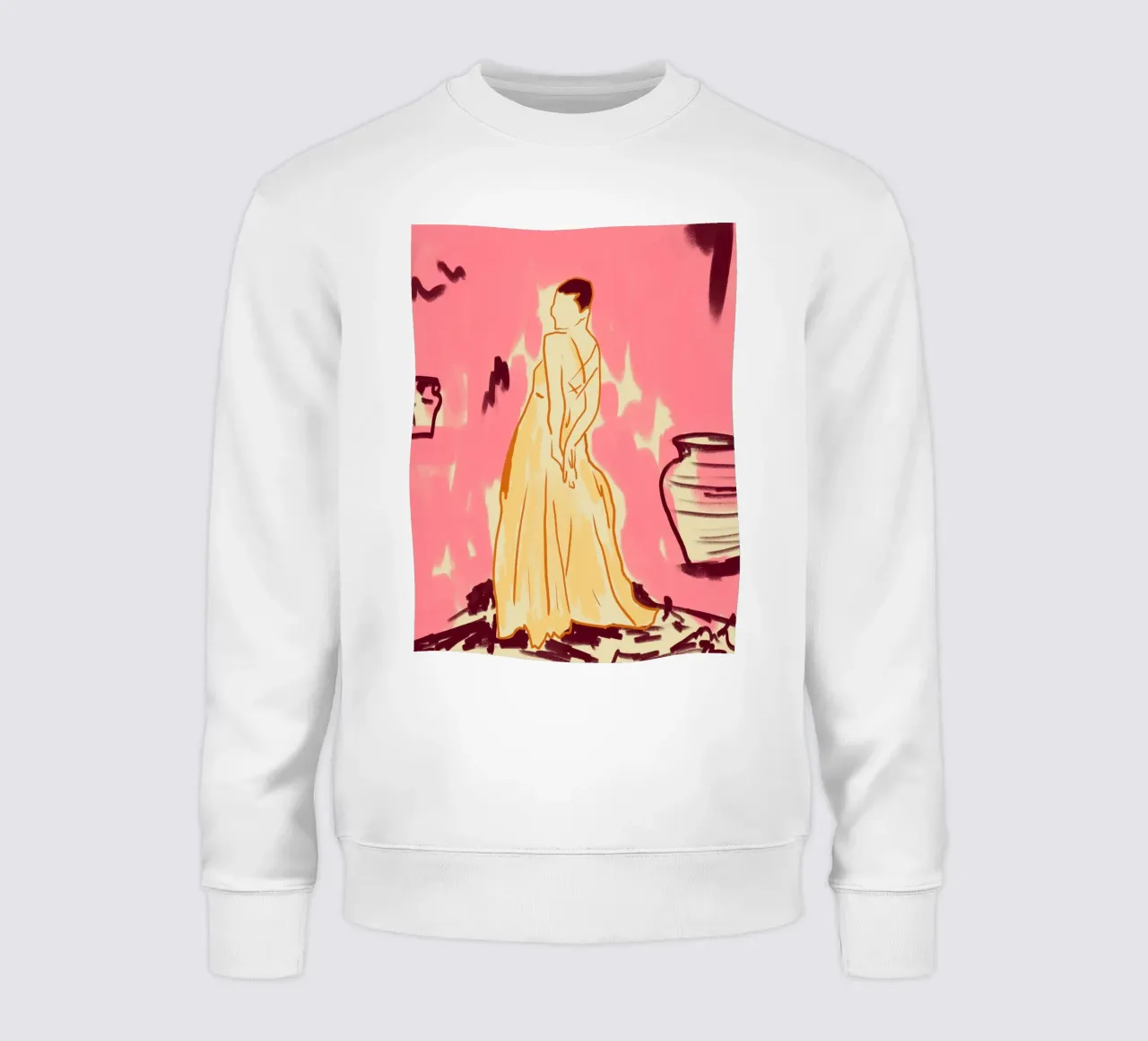 Camera rosa felpa da Kintsugi99