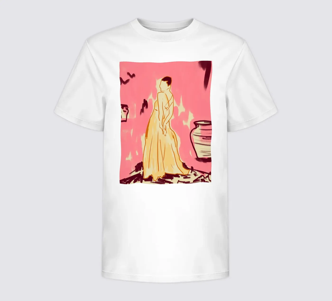 Camera rosa t-shirt bambini da Kintsugi99