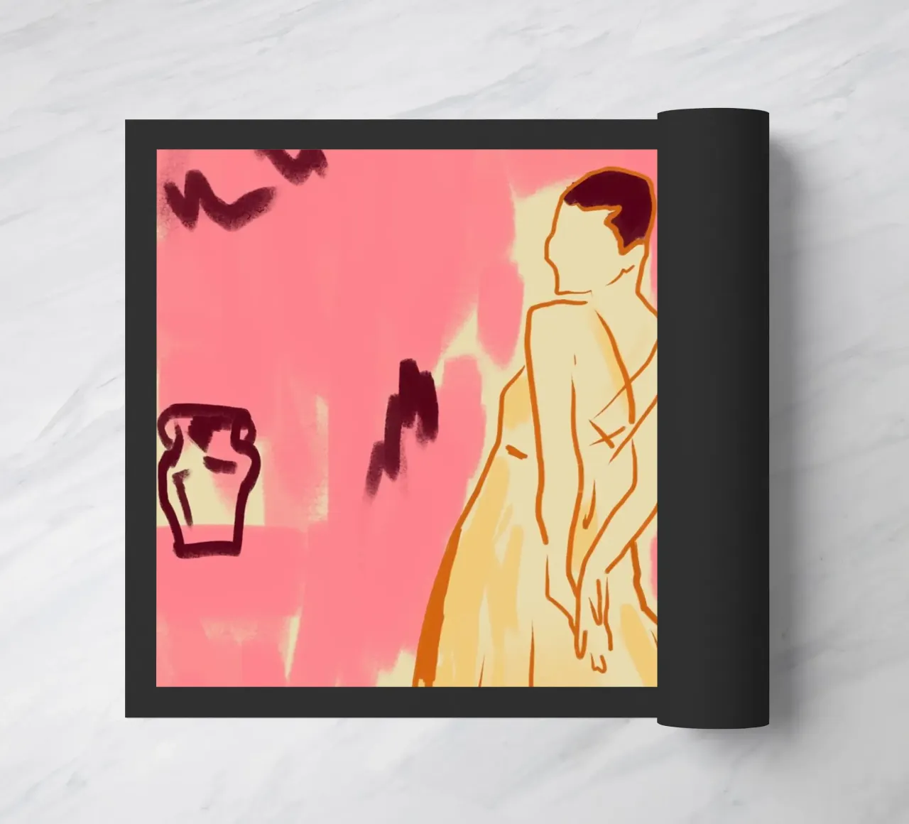 Camera rosa zerbino da Kintsugi99