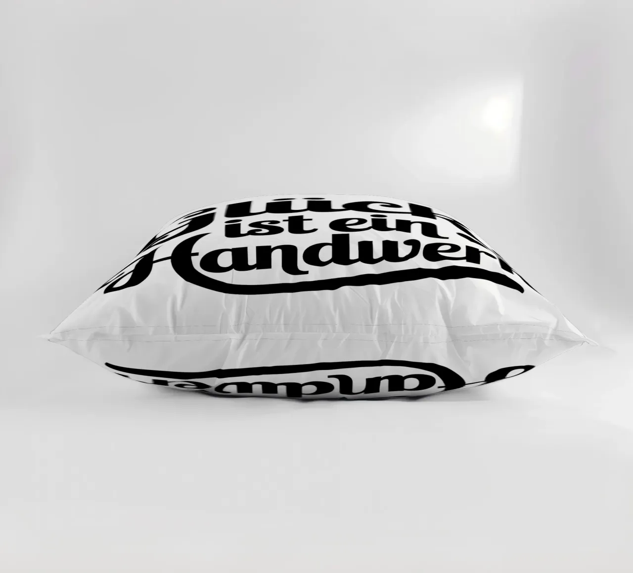 Glück ist ein Handwerk cuscino da Aphorismiker