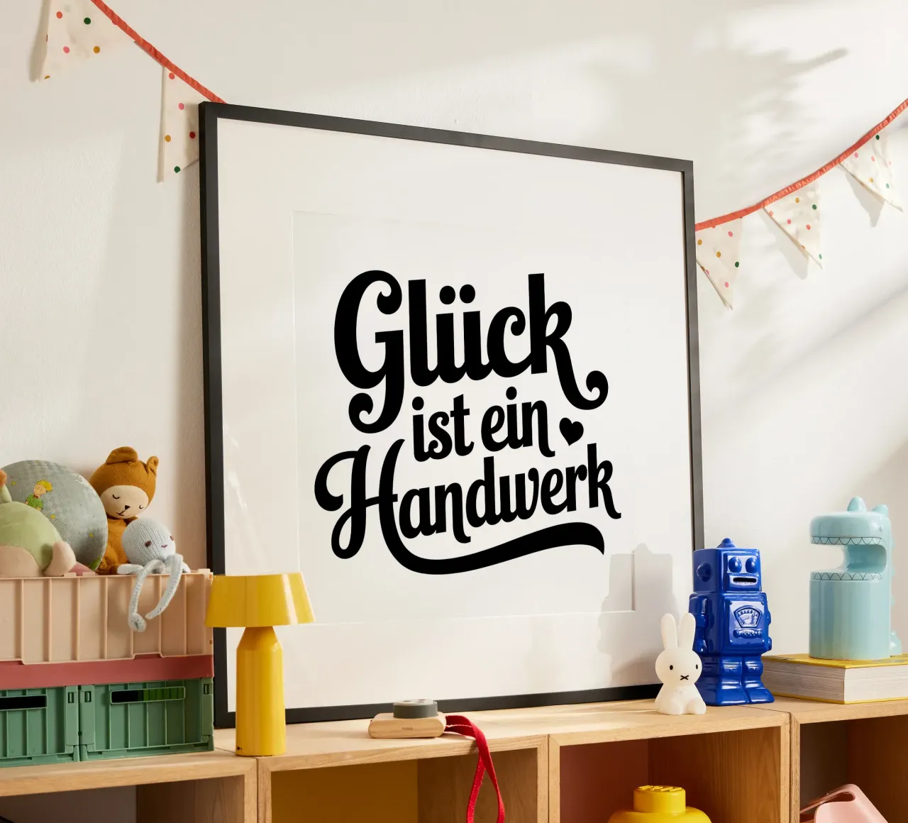 Glück ist ein Handwerk carta hahnemühle da Aphorismiker