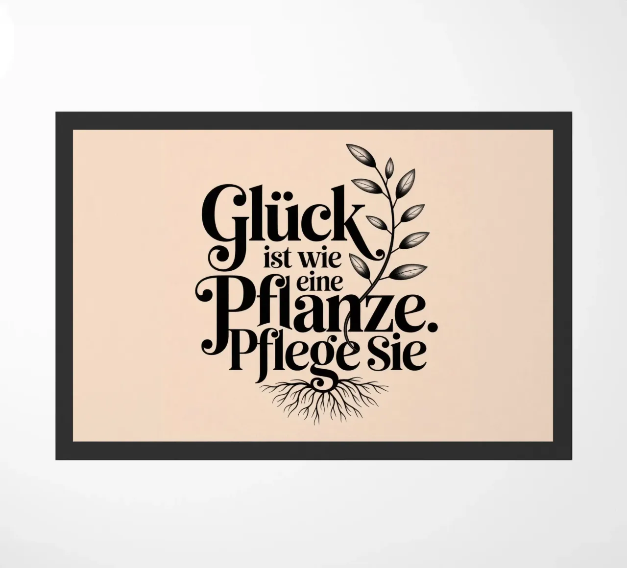 Glück ist eine Pflanze zerbino da Aphorismiker