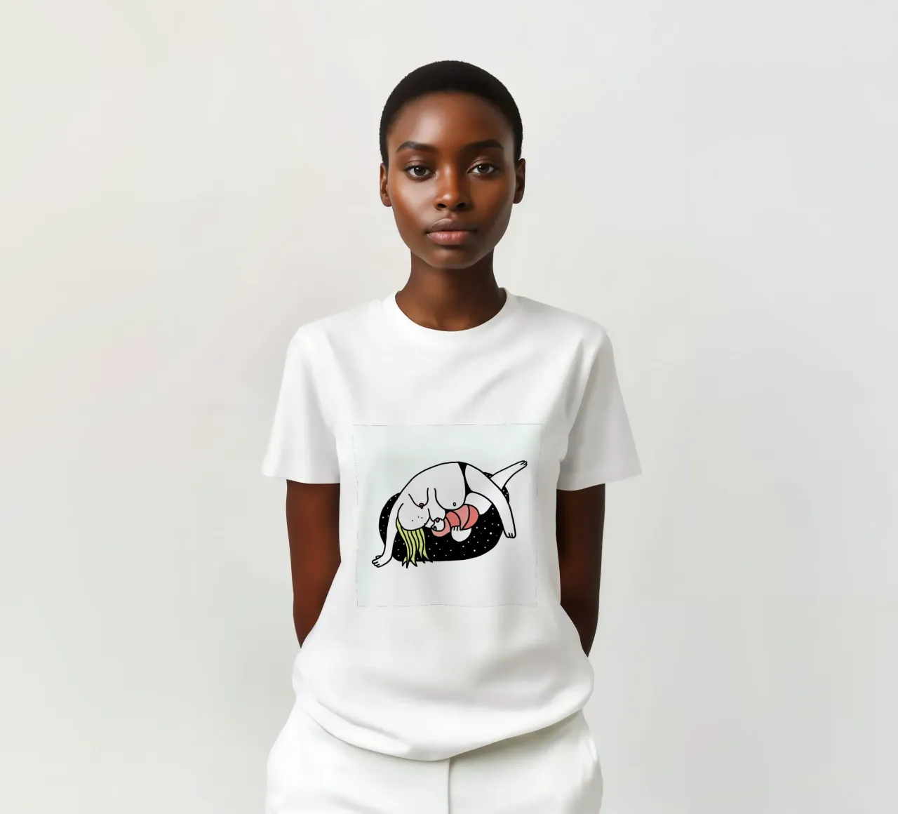 Stillen 01 t-shirt by Herzette
