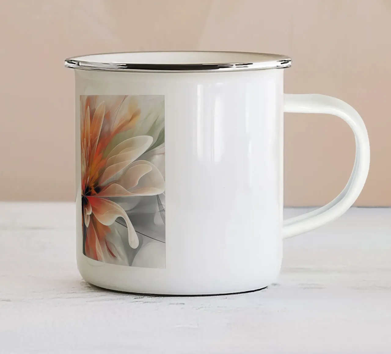 Arte da parete di Imagine tazza in smalto da Imagine