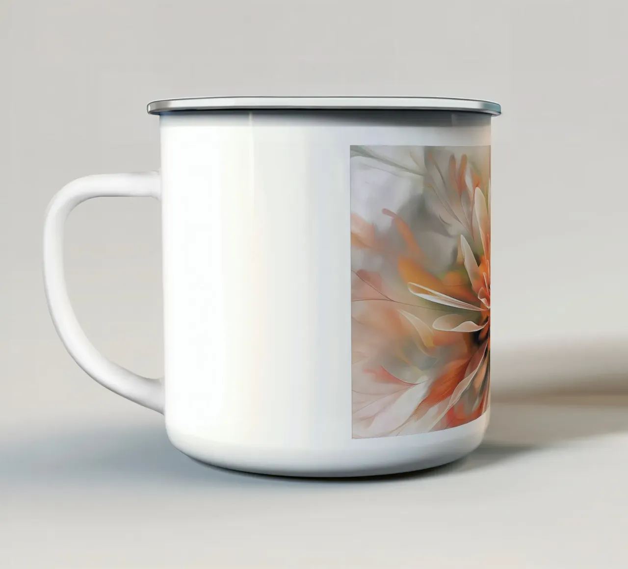 Arte da parete di Imagine tazza in smalto da Imagine