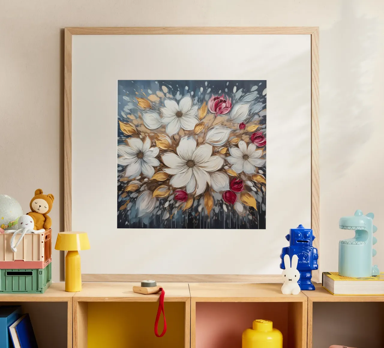 Arte da parete di Imagine poster con telaio in plastica da Imagine