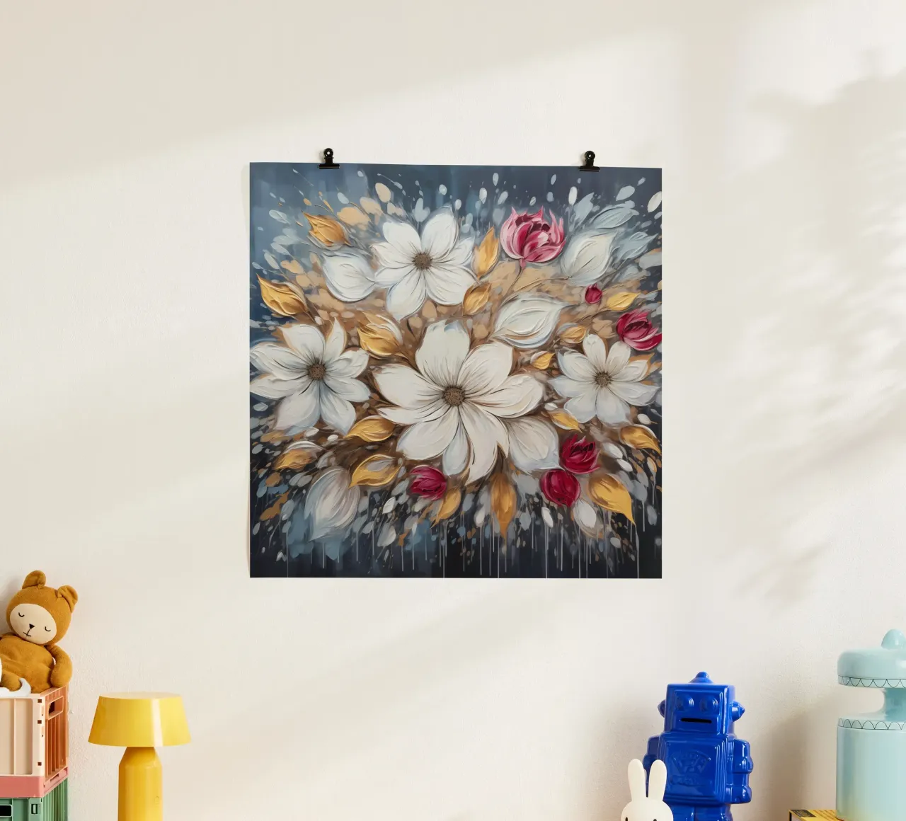 Arte da parete di Imagine poster con telaio in plastica da Imagine