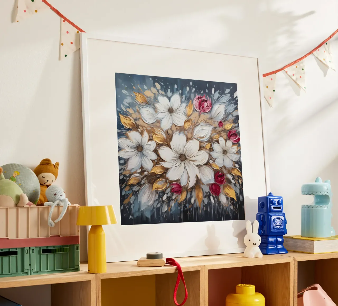 Arte da parete di Imagine poster con telaio in plastica da Imagine