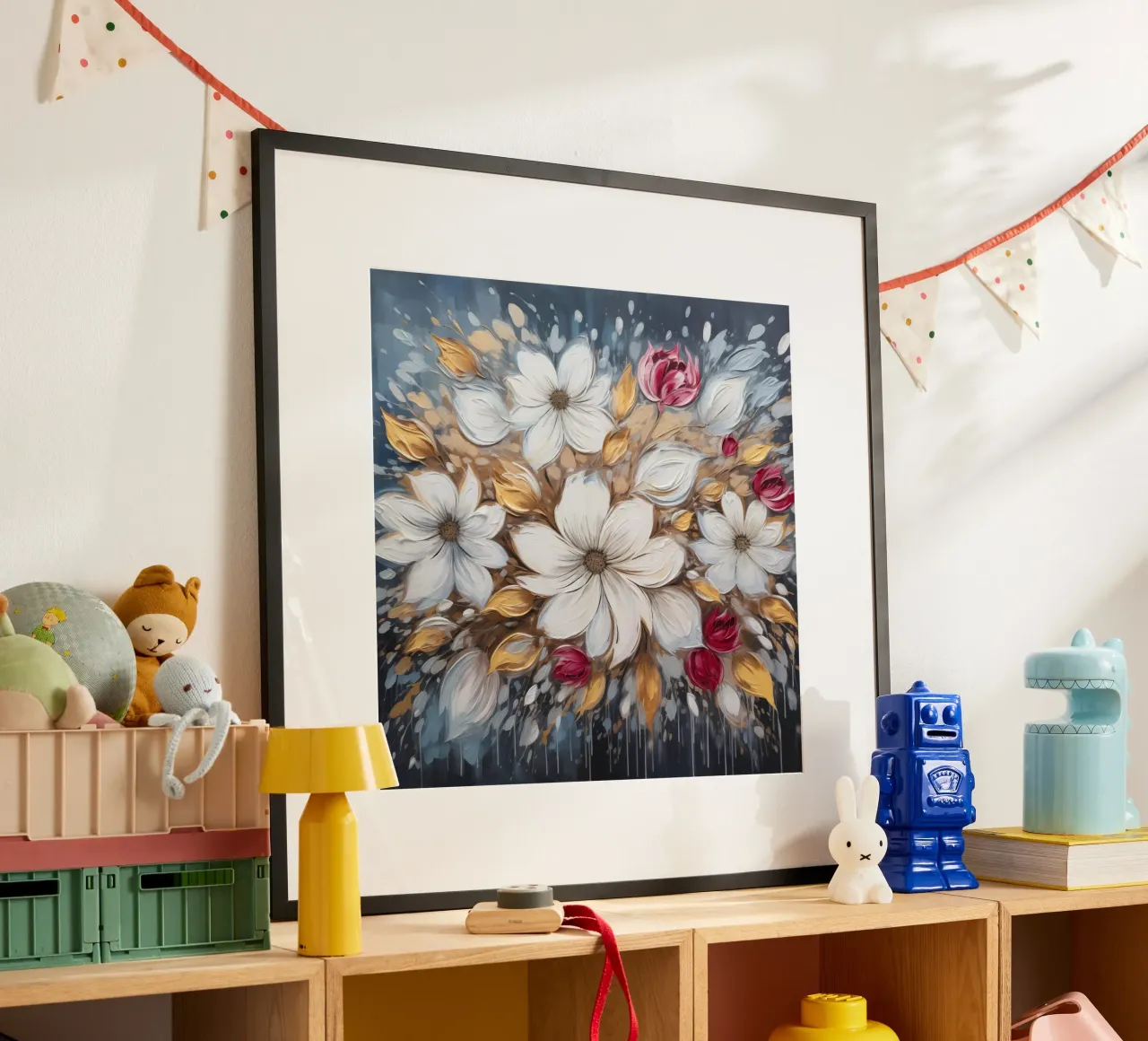 Arte da parete di Imagine poster con telaio in plastica da Imagine