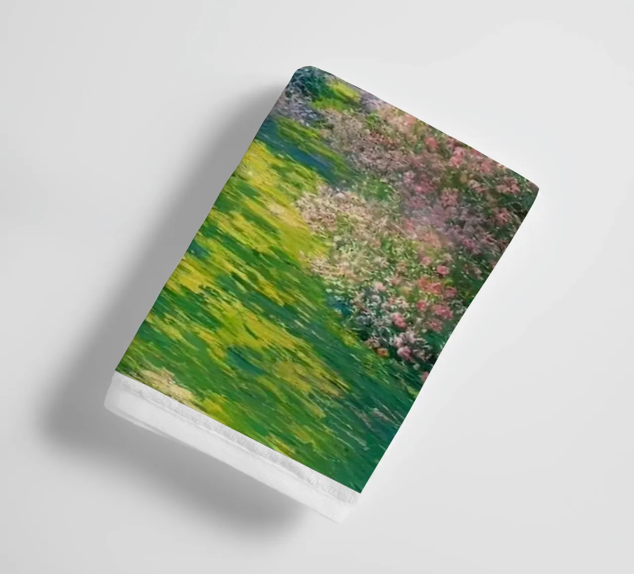 fiori di ciliegio sentiero del giardino claude monet asciugamano da bagno da belong shop
