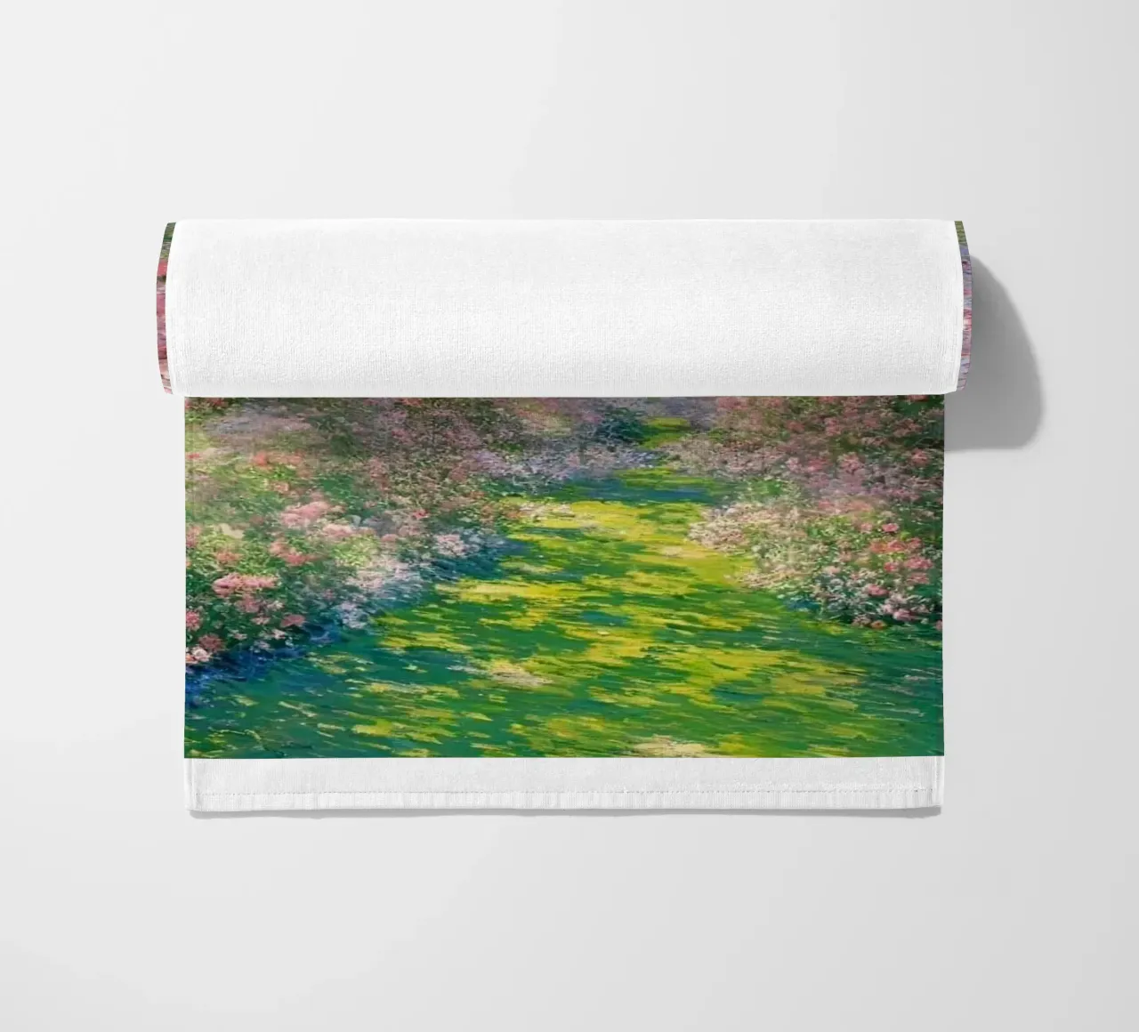 fiori di ciliegio sentiero del giardino claude monet telo mare da belong shop
