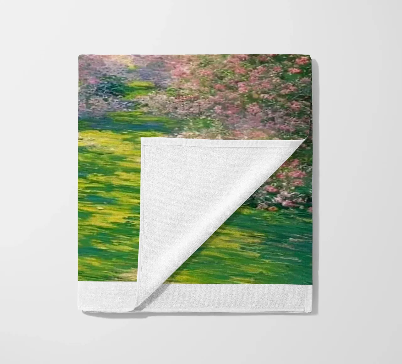 fiori di ciliegio sentiero del giardino claude monet telo mare da belong shop