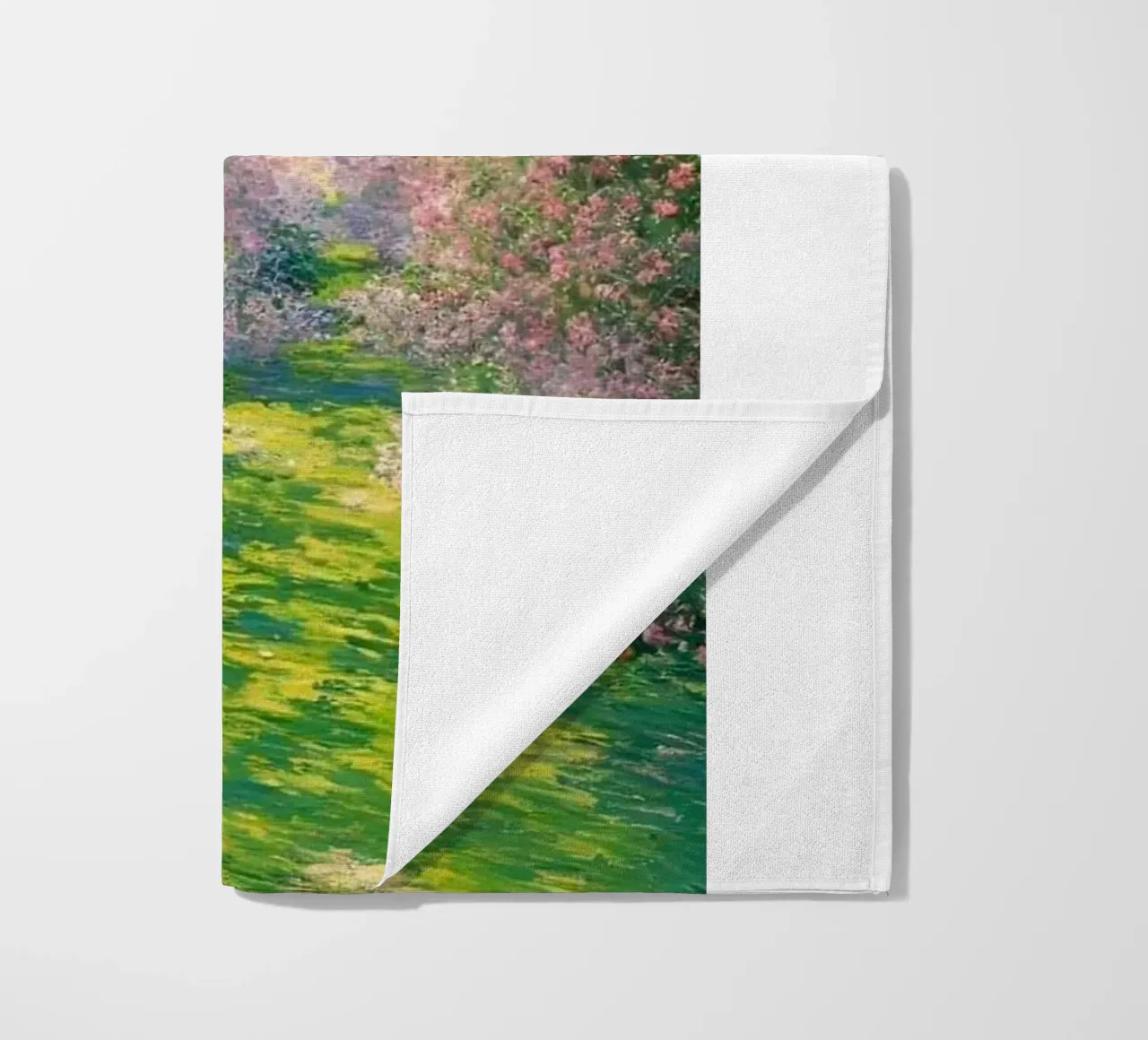 fiori di ciliegio sentiero del giardino claude monet telo mare da belong shop