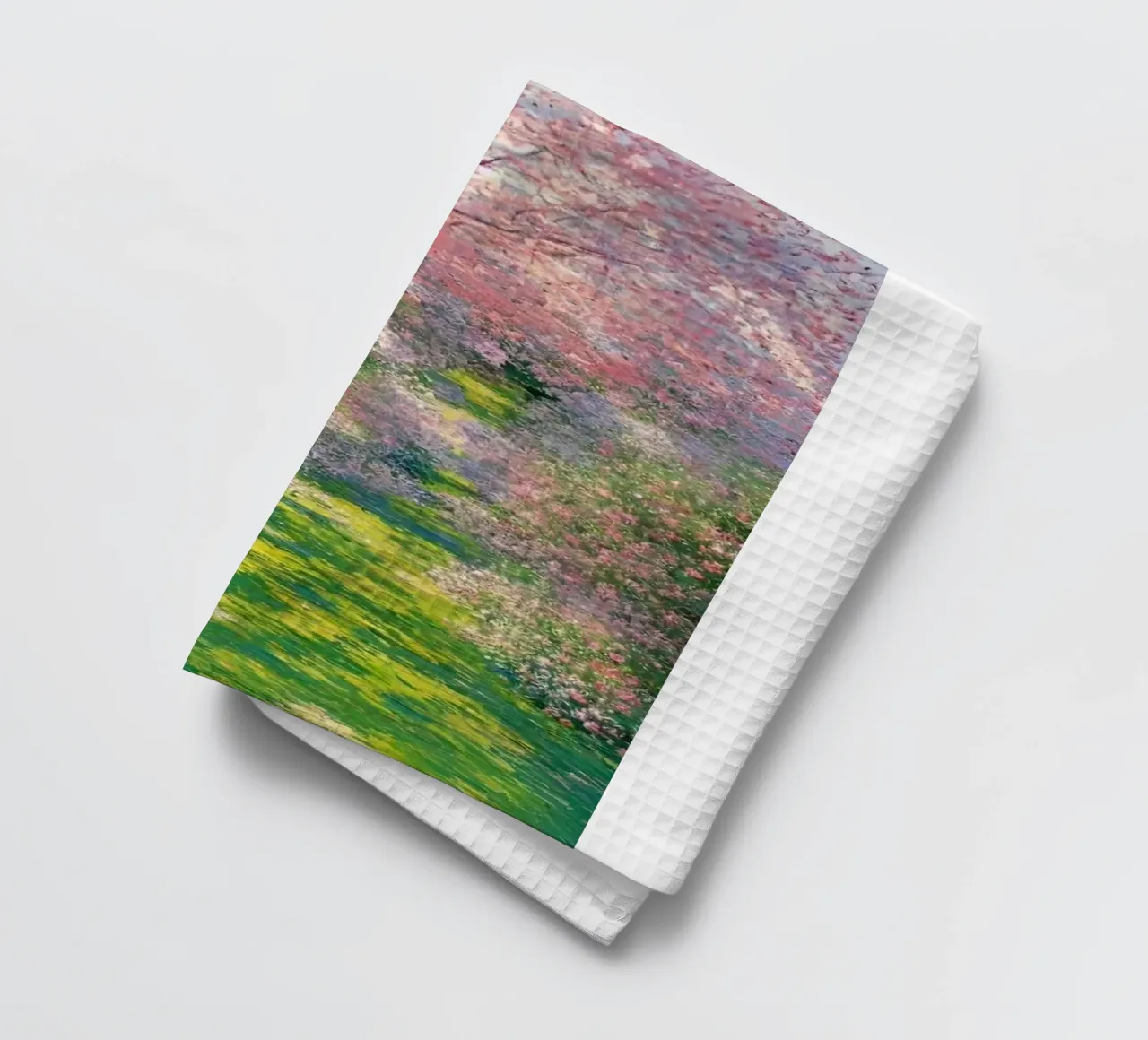 fiori di ciliegio sentiero del giardino claude monet canovaccio da cucina da belong shop