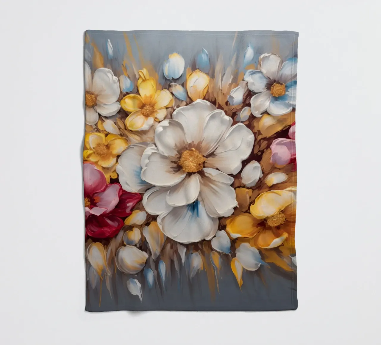 I fiori coperta in pile da Imagine
