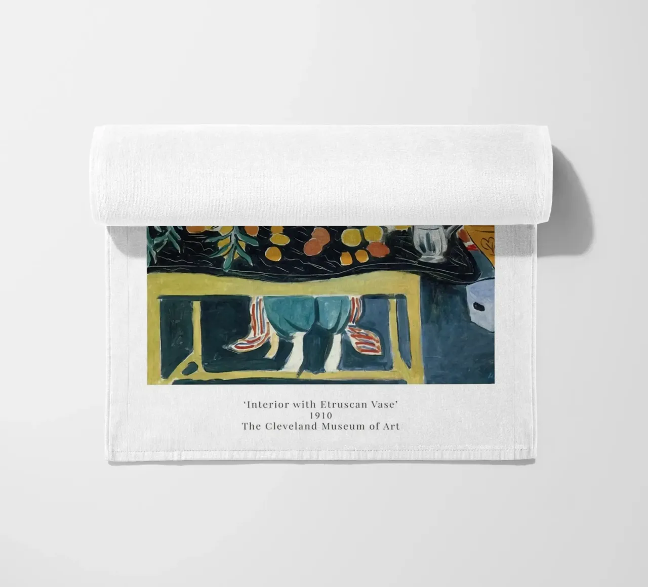 Henri Matisse - Interno con vaso etrusco telo mare da Perdana shop