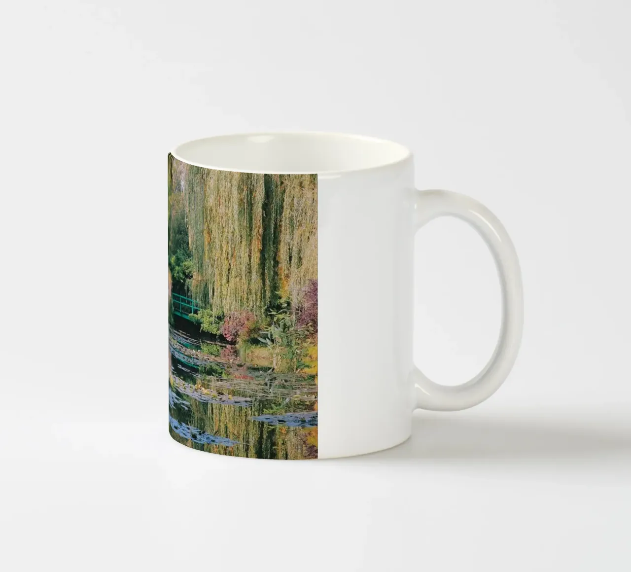 ninfee immagine speculare claude monet tazza in ceramica da belong shop