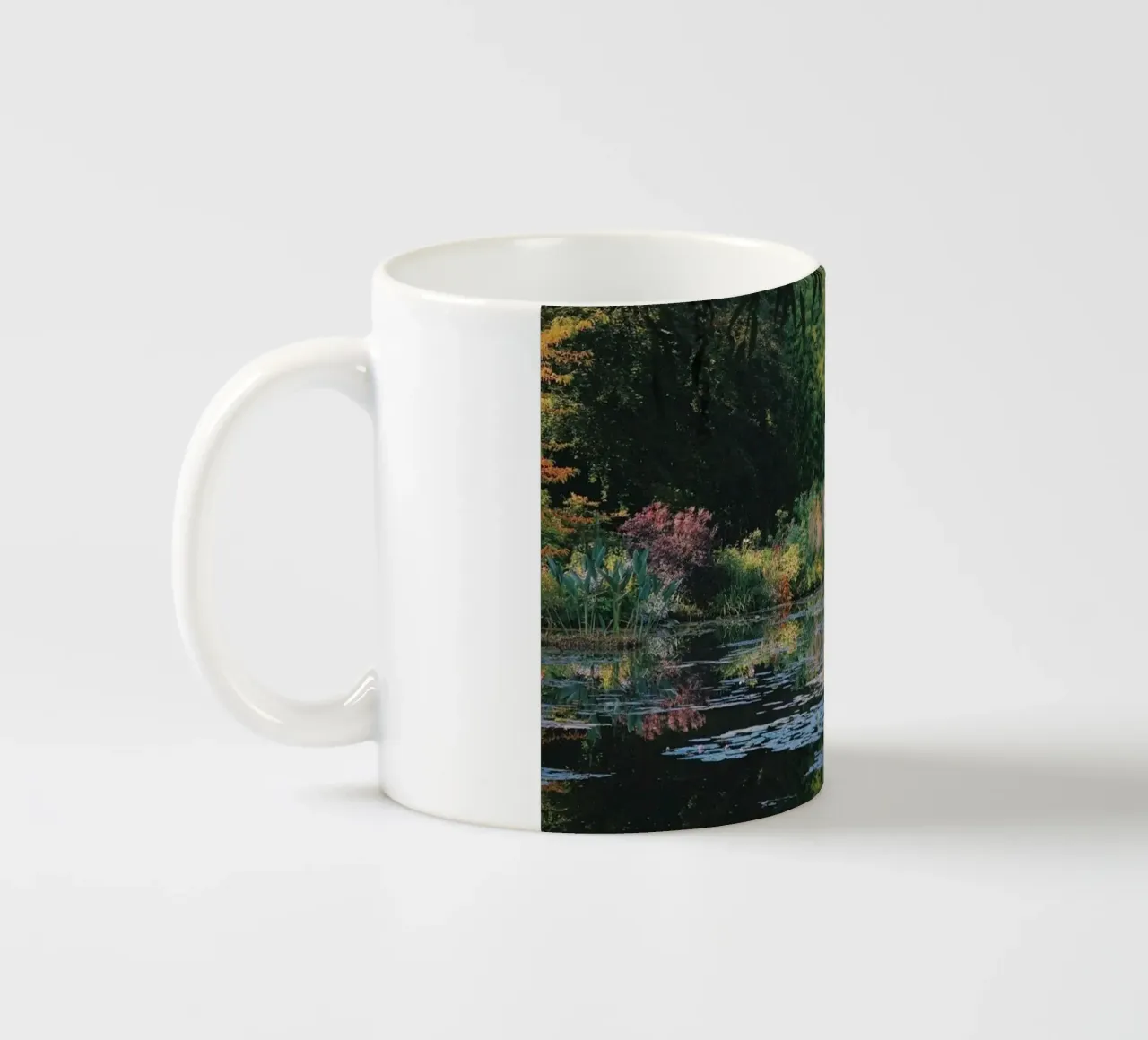 ninfee immagine speculare claude monet tazza in ceramica da belong shop