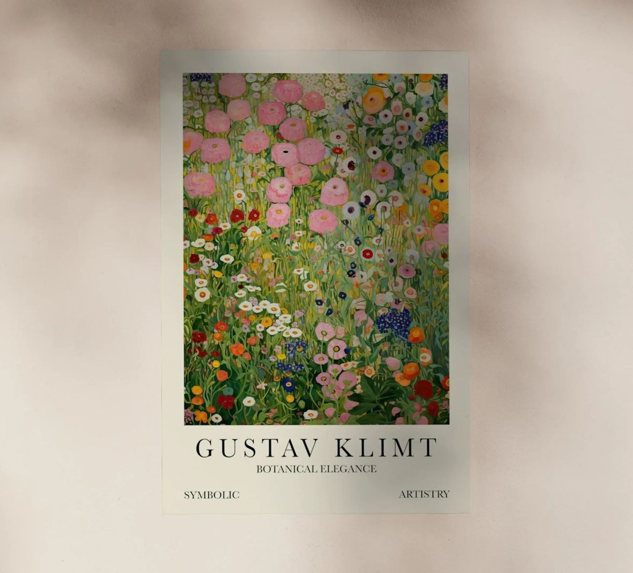 Gustav Klimt Art Backlit Folie von Super Art