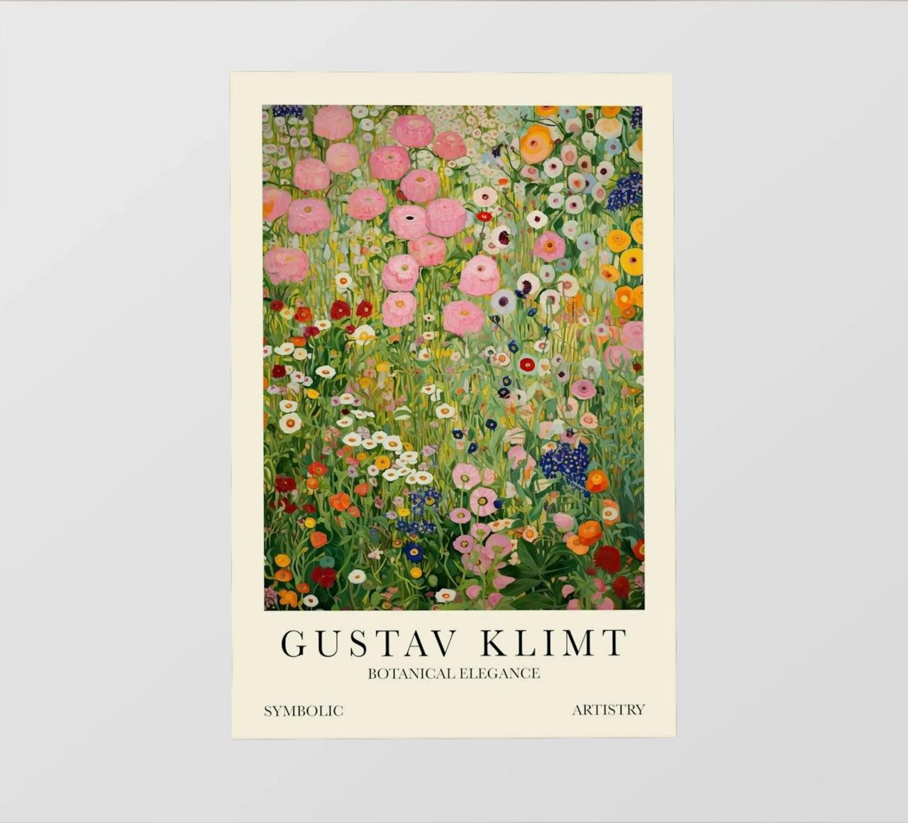 Gustav Klimt Art Backlit Folie von Super Art