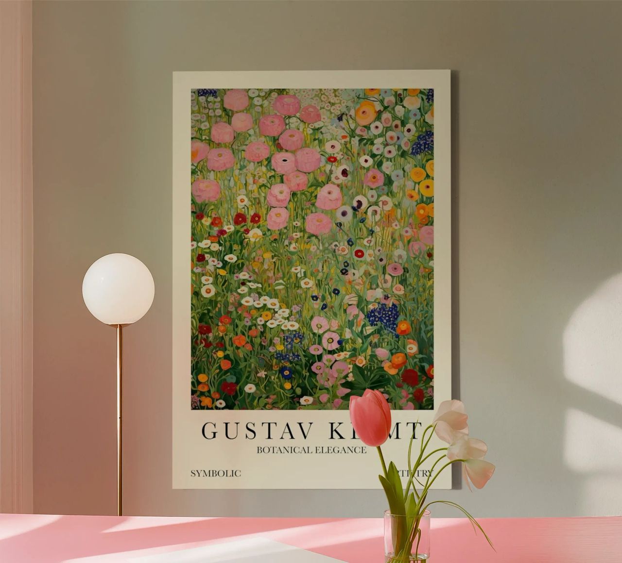 Gustav Klimt Art Leinwand von Super Art