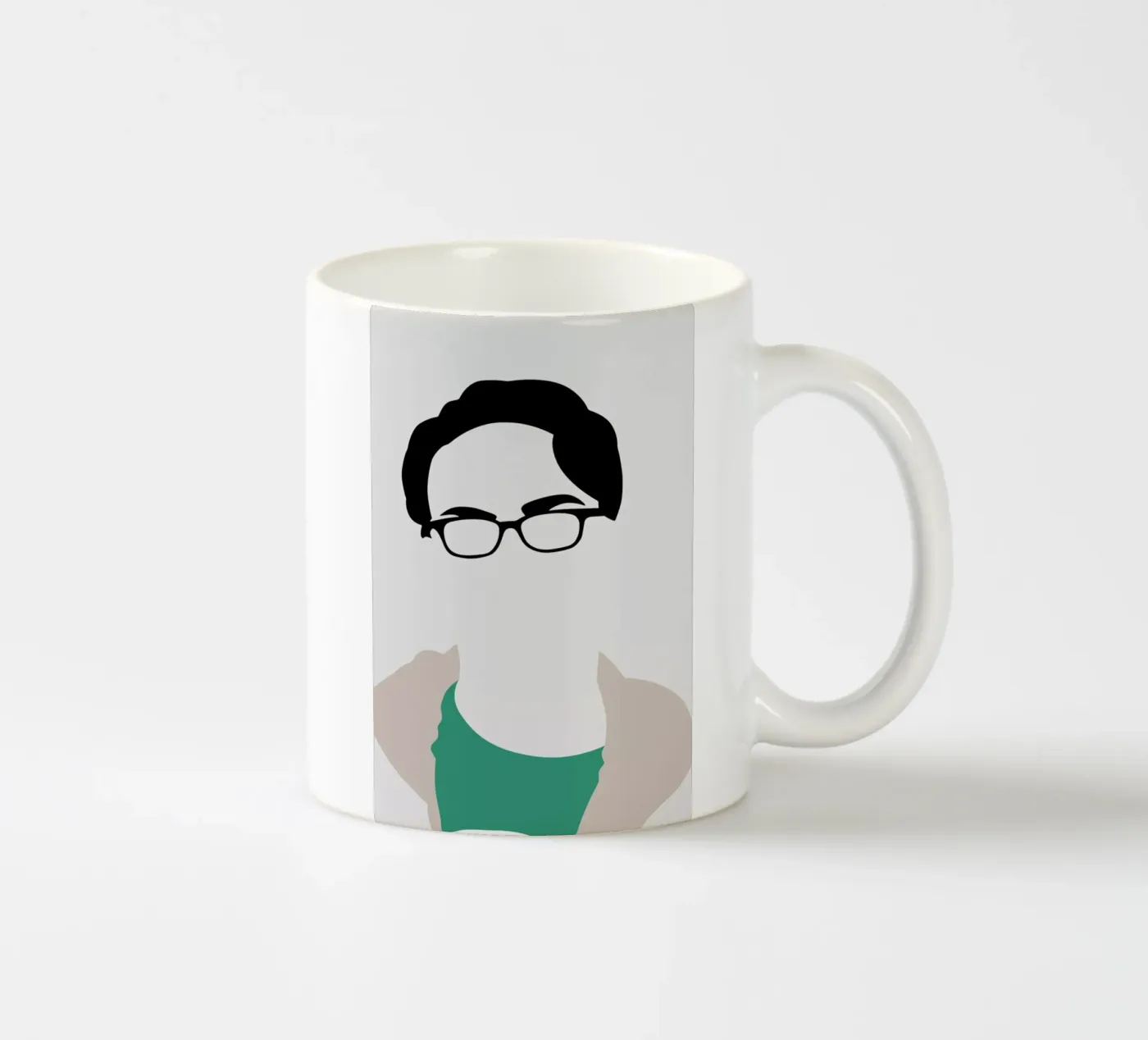 Leonard ceramic mug by Naxart