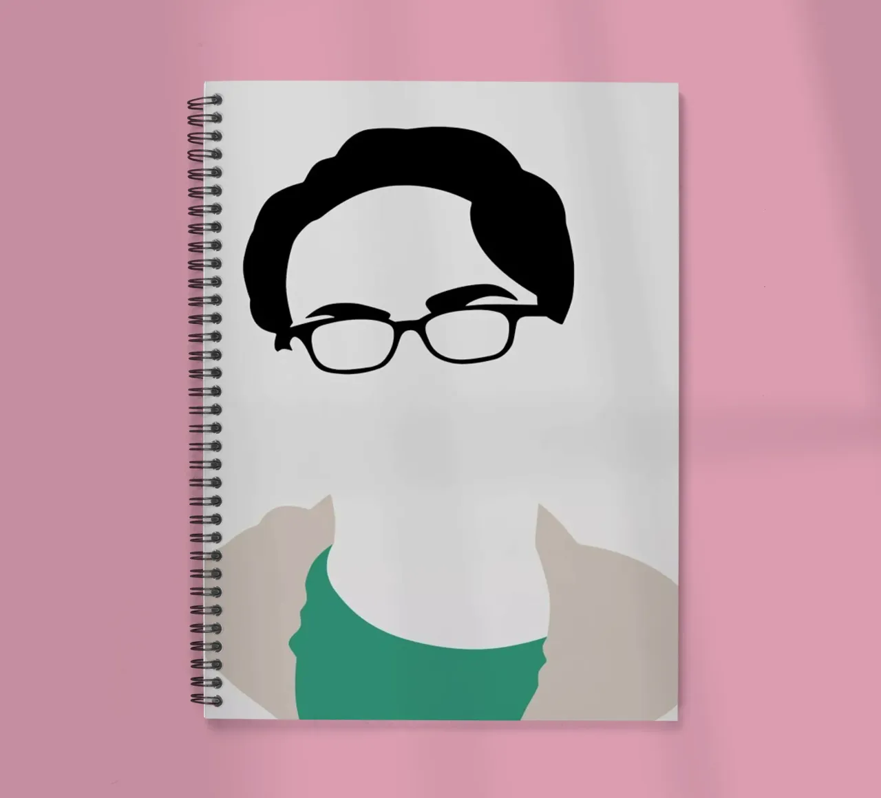 Leonard spiral notebook by Naxart