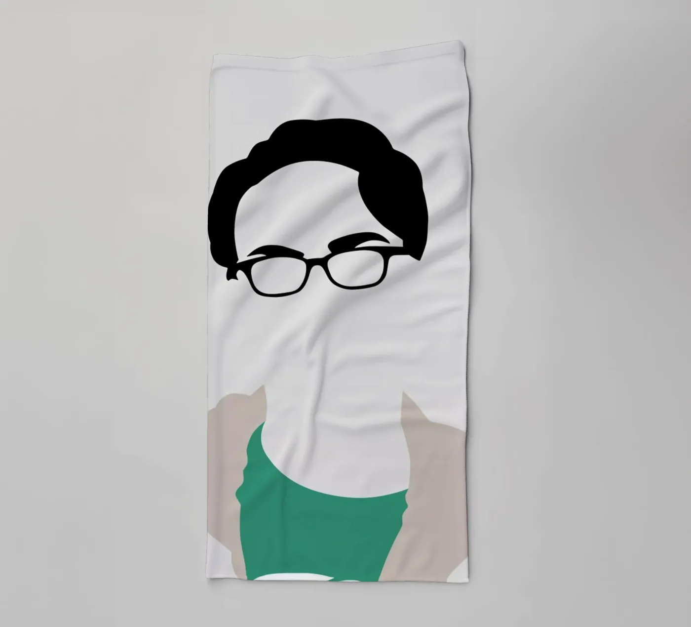 Leonard towel by Naxart