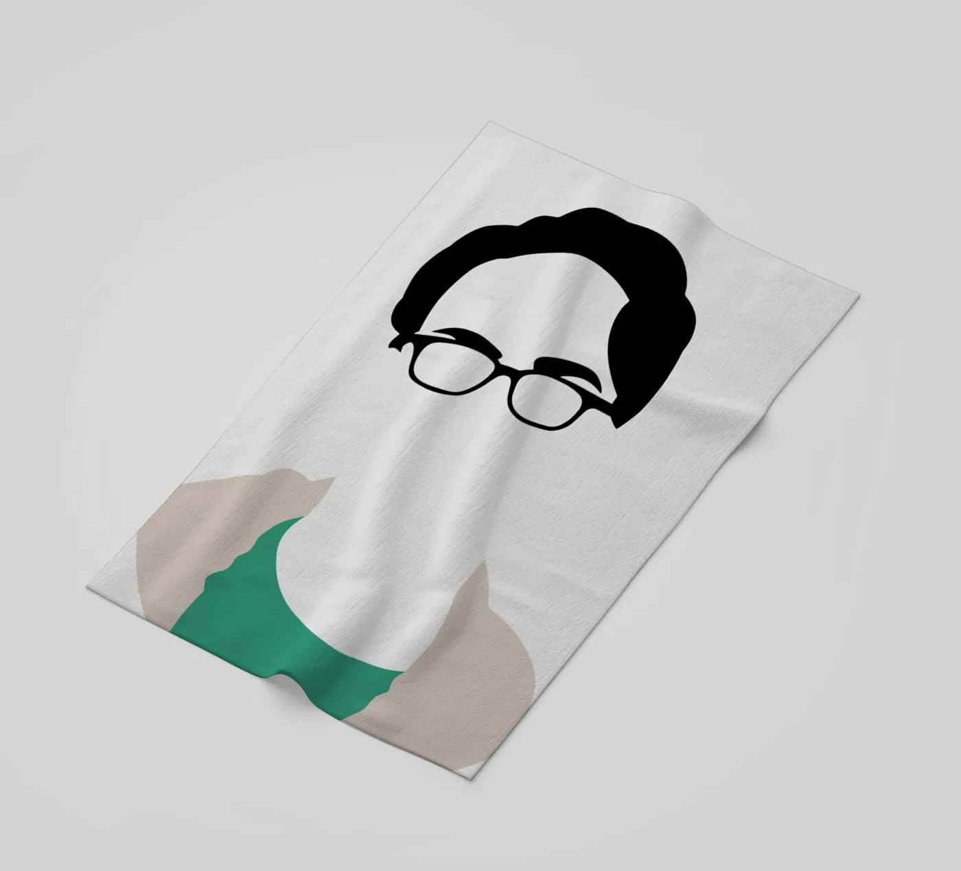 Leonard beach towel by Naxart