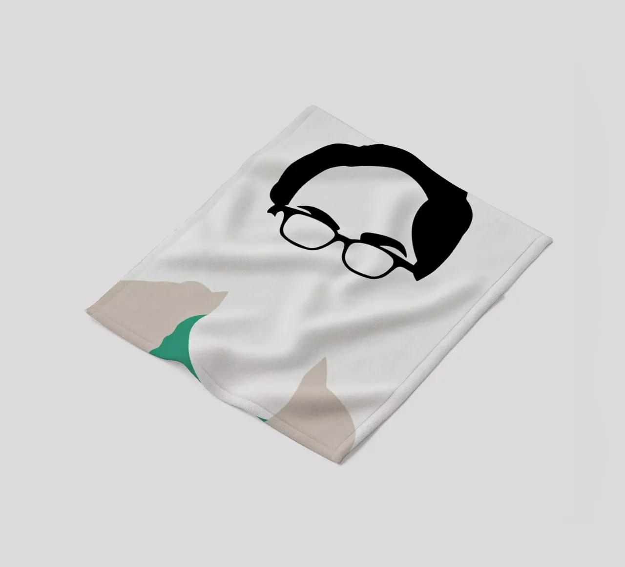 Leonard fleece blanket by Naxart