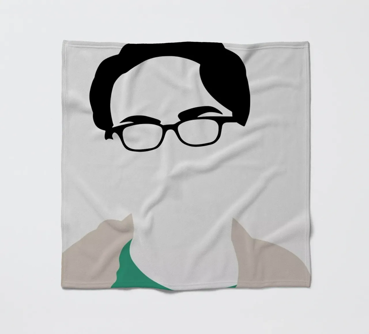 Leonard fleece blanket by Naxart